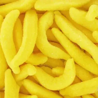 Plátanos amarillos tiernos