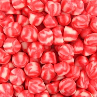 Besos de fresa retorcidos