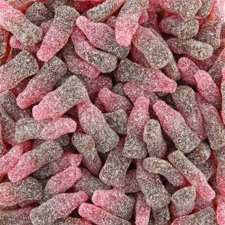 Botellas de Cherry Cola Citrus