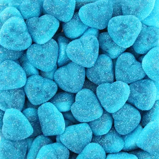 Corazón relleno de frambuesa ácida