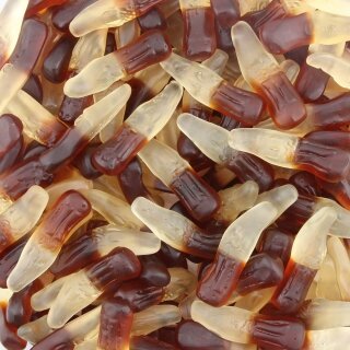 Botella de cola suave