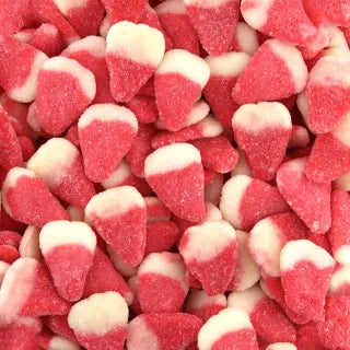 Fraises crème sucrées