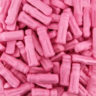 Batido de fresa rosa