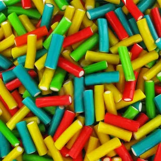 Mini cables de frutas lisas surtidas