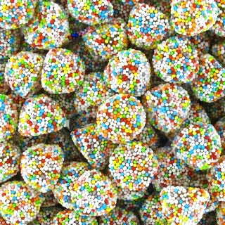 Moras perladas multicolores