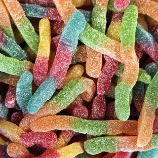 Lombrices de tierra dulces